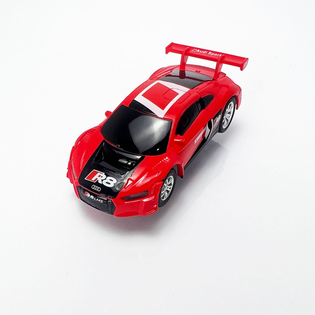 Track racing car accessories, toy car model. 1:64 model car