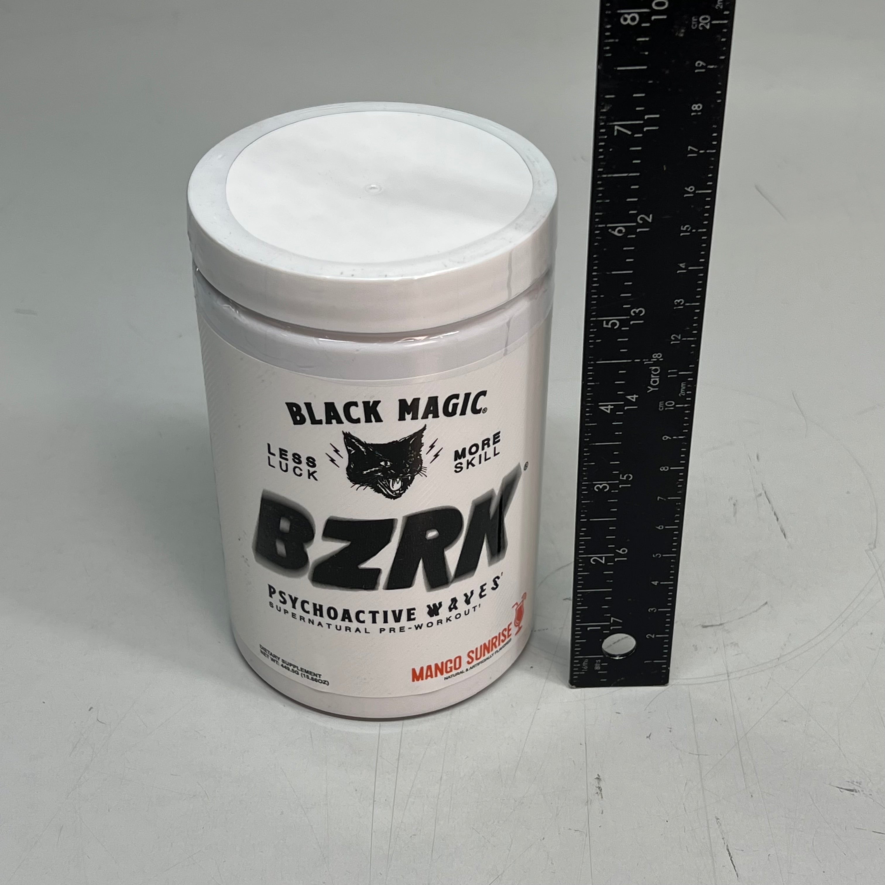 Black Magic BZRK Waves Pre Workout Mango Sunrise 25 Servings BB 04/27