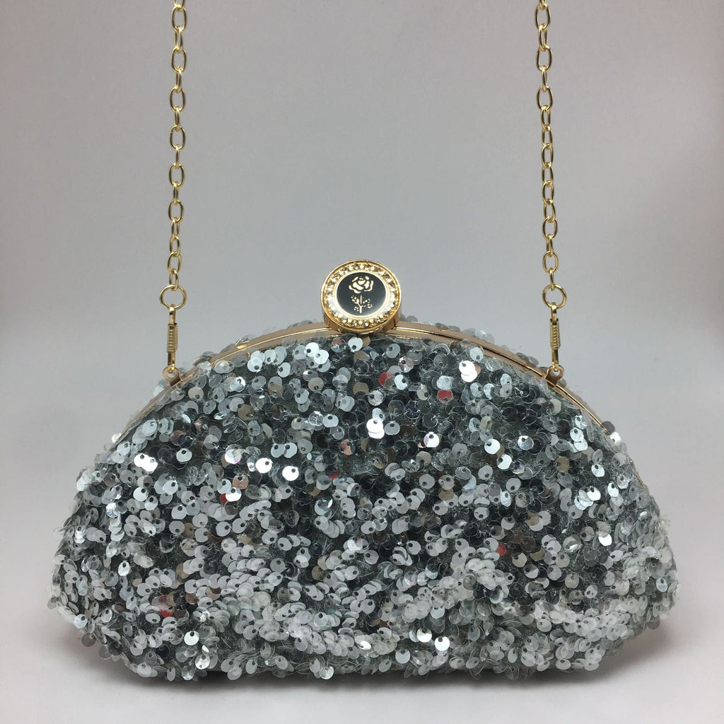 Sequined laser iridescent multi-color fashionable cosmetic bags