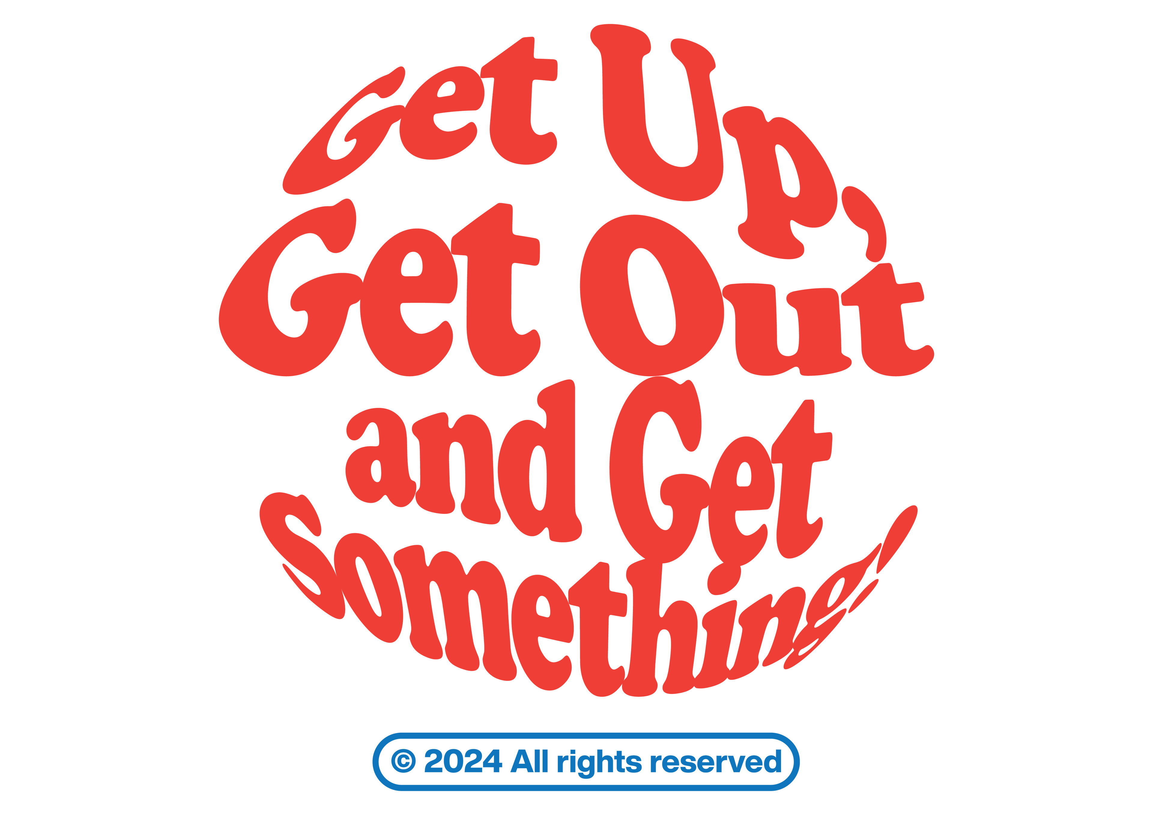 Get Something T Shirt - Sand