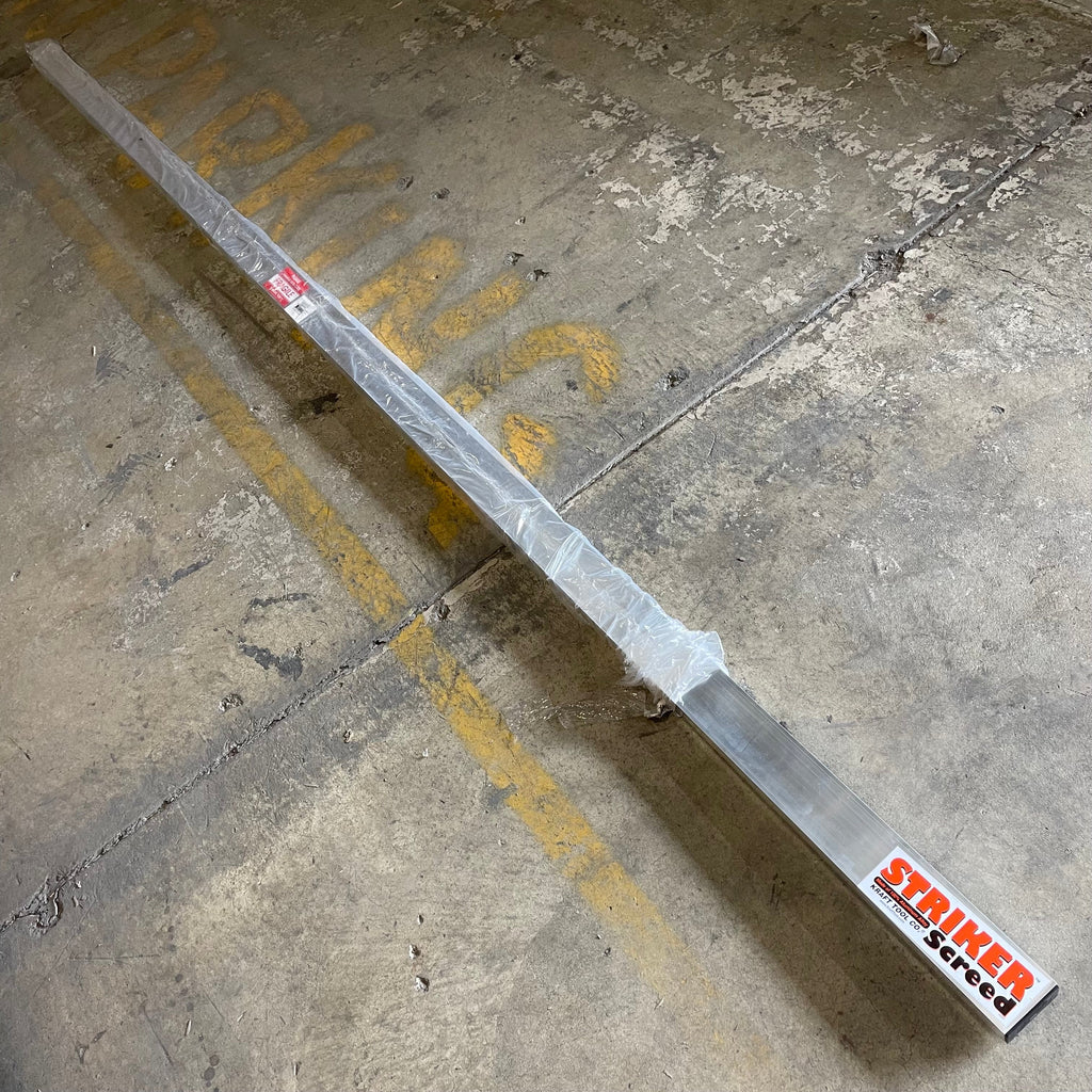 KRAFT TOOL CO. Striker Screed 168”x3-1/2”x1-1/2” ALUMINUM CC614AL