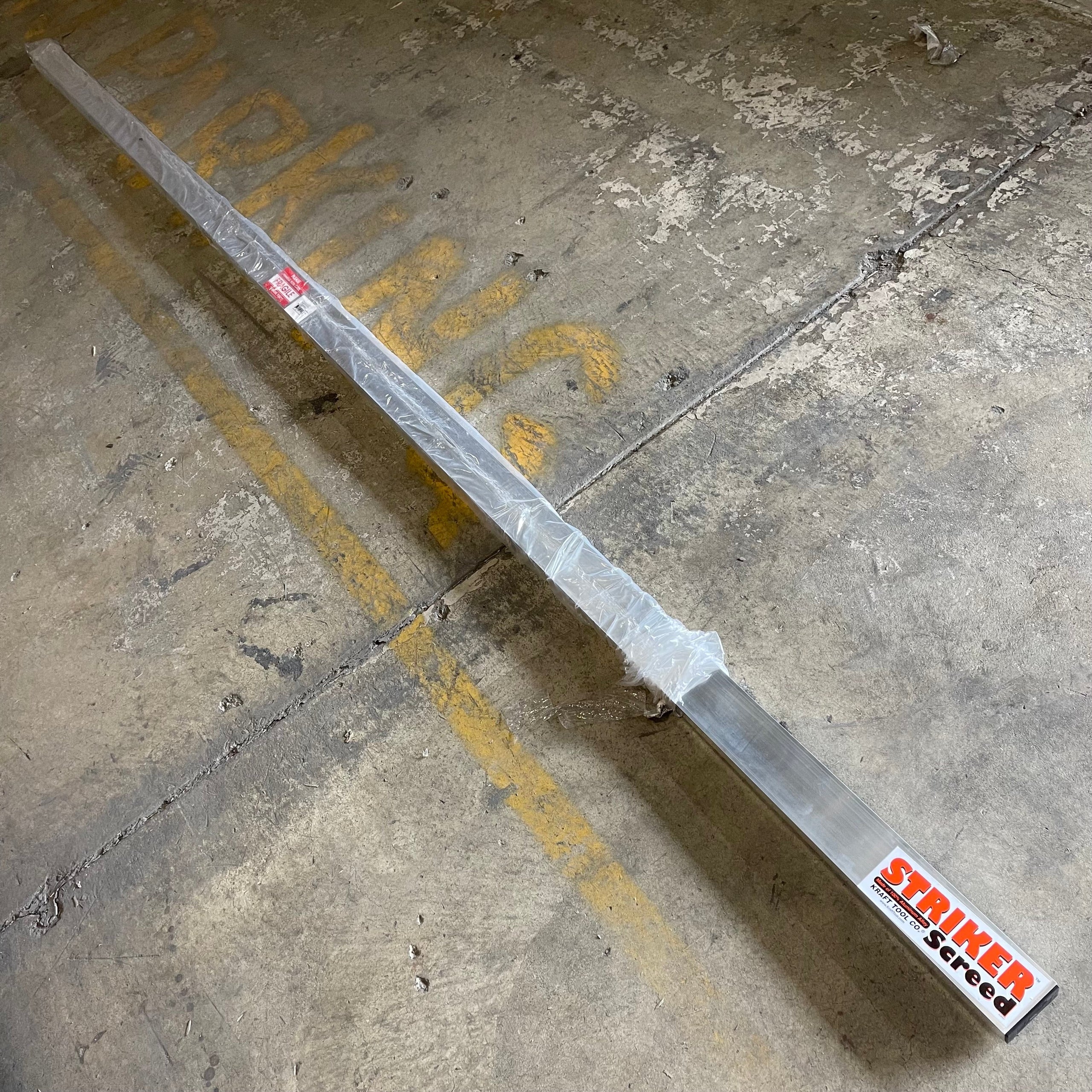 KRAFT TOOL CO. Striker Screed 168”x3-1/2”x1-1/2” ALUMINUM CC614AL