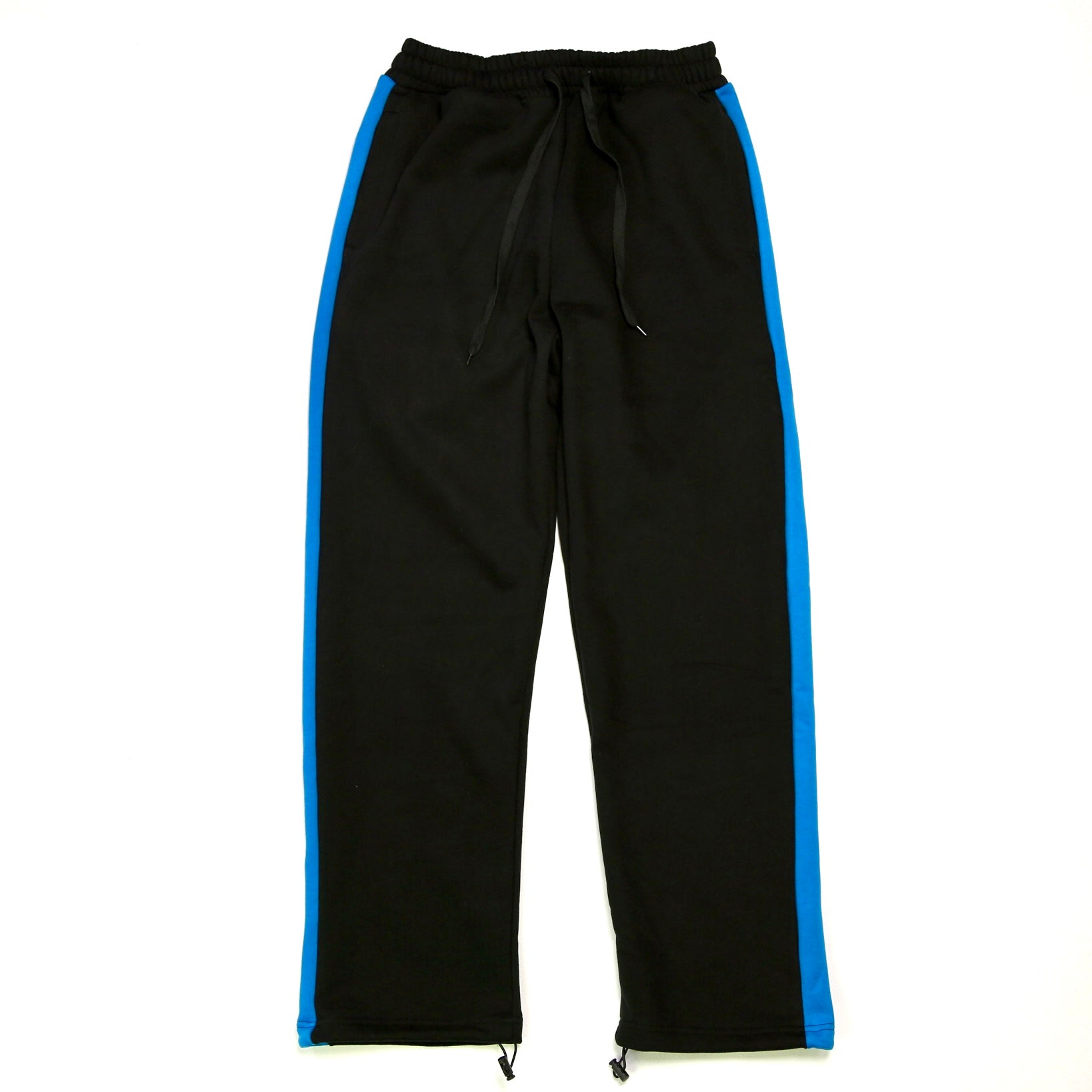 Paneled Joggers - Azure / Black
