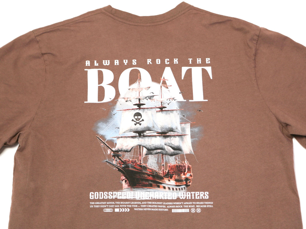 Always Rock The Boat T - Chocolate