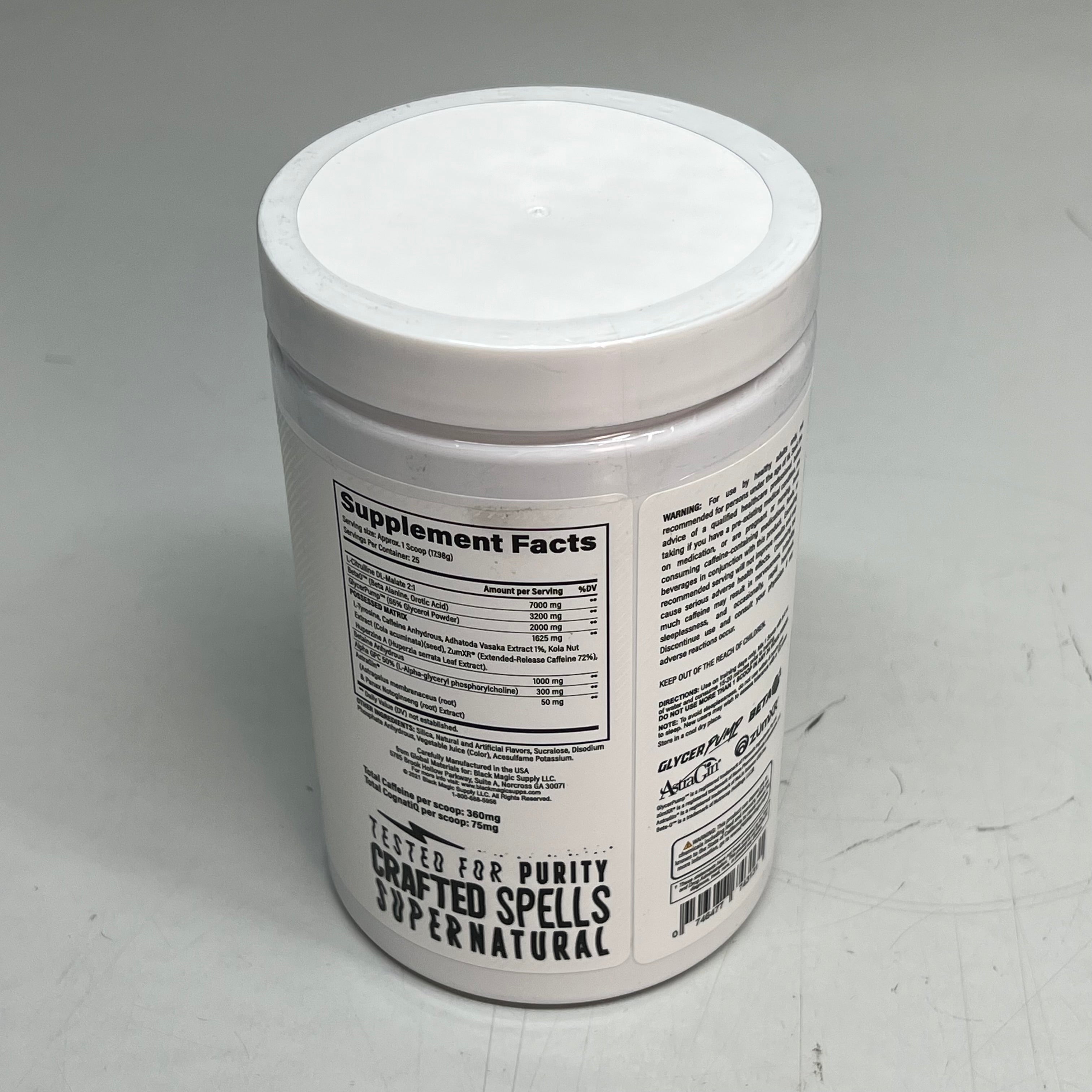 Black Magic BZRK Waves Pre Workout Mango Sunrise 25 Servings BB 04/27
