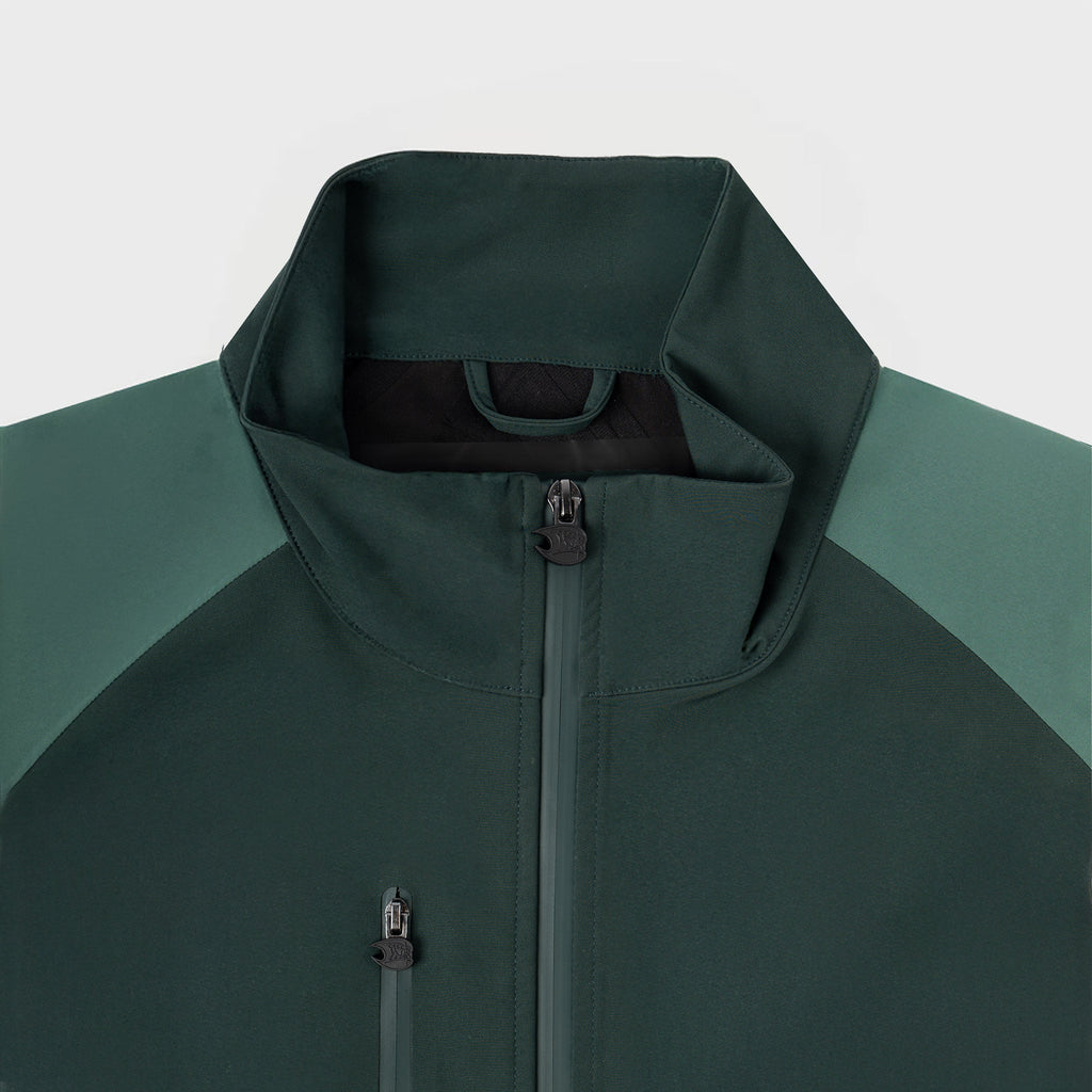 ‘PlutoDry’ BLOCK JACKET | GREEN
