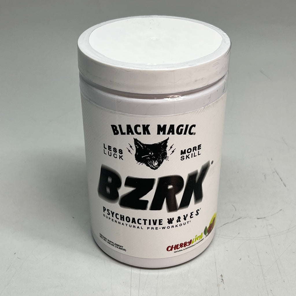 Black Magic BZRK Waves Pre Workout Cherry Lime 25 Servings BB 04/27