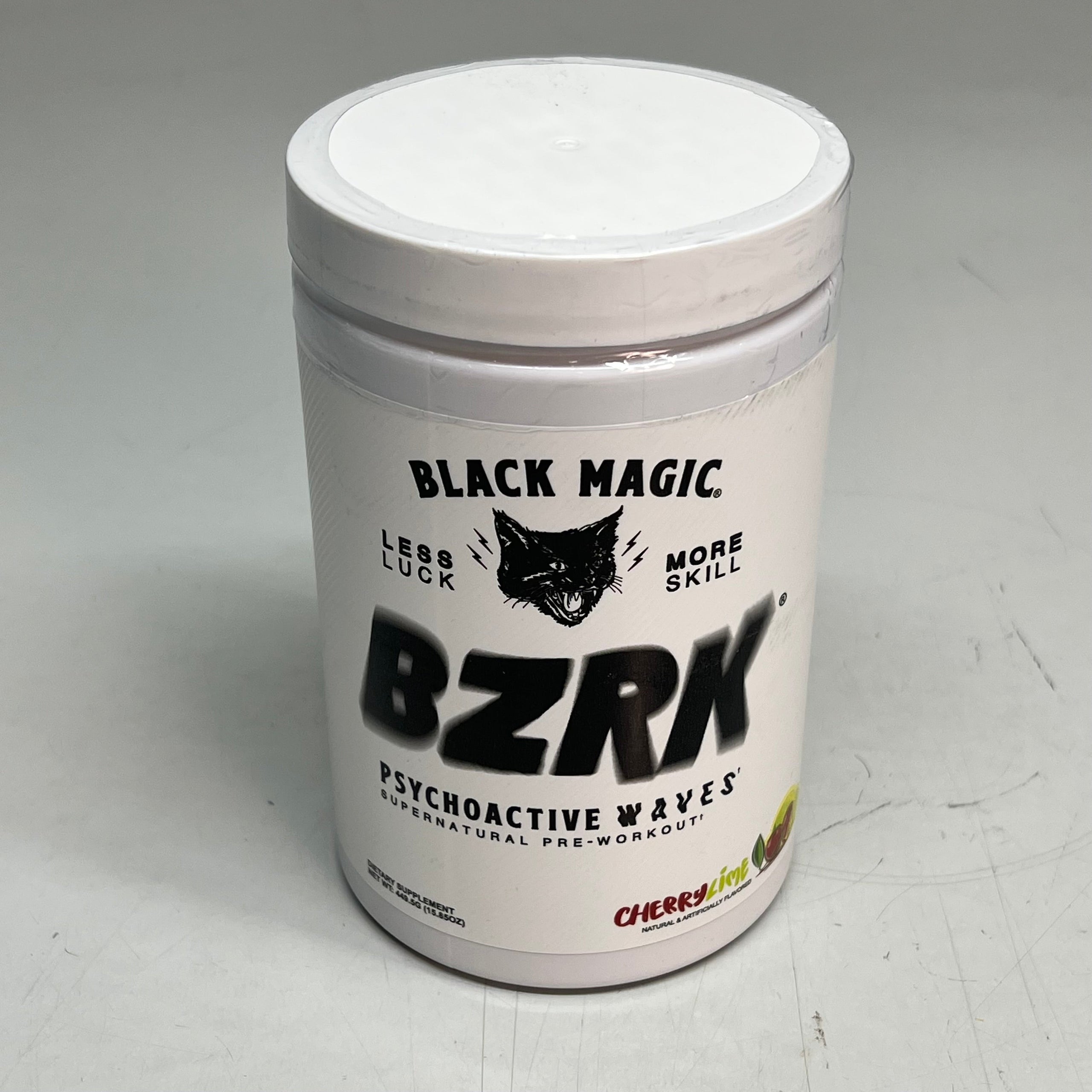 Black Magic BZRK Waves Pre Workout Cherry Lime 25 Servings BB 04/27