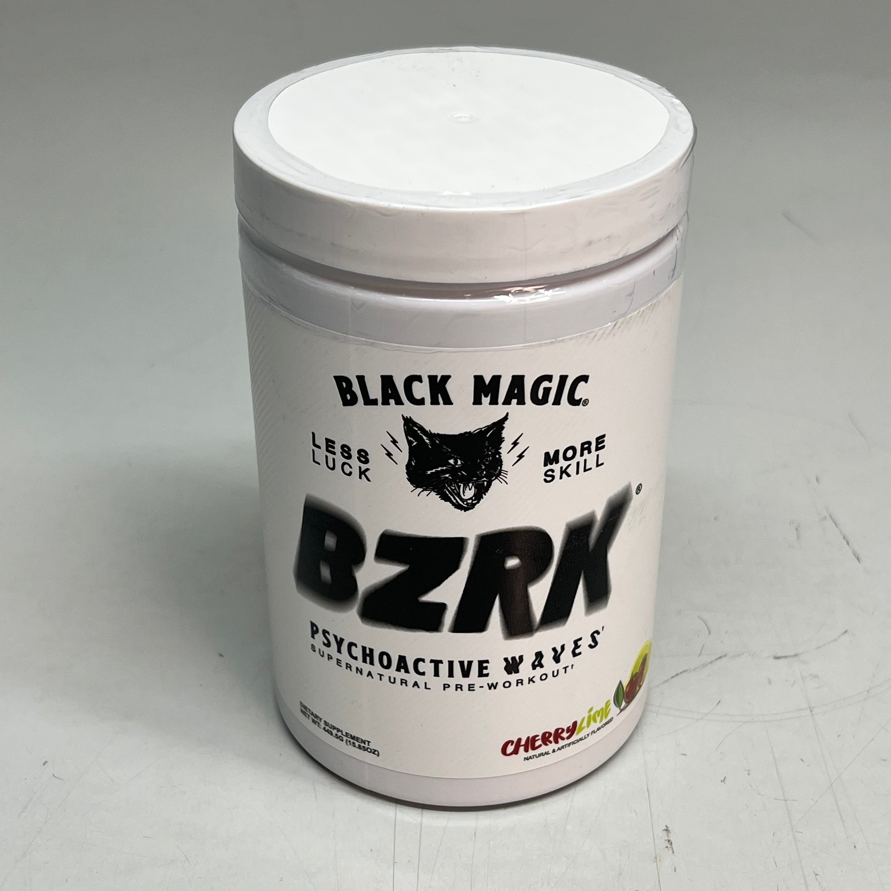 Black Magic BZRK Waves Pre Workout Cherry Lime 25 Servings BB 04/27