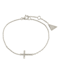 Sterling Silver Kinsey Luxe Cross Accent Bracelet