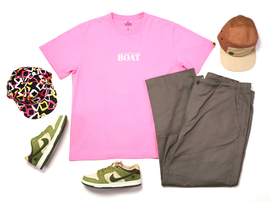 Always Rock The Boat T - Pink Cloud