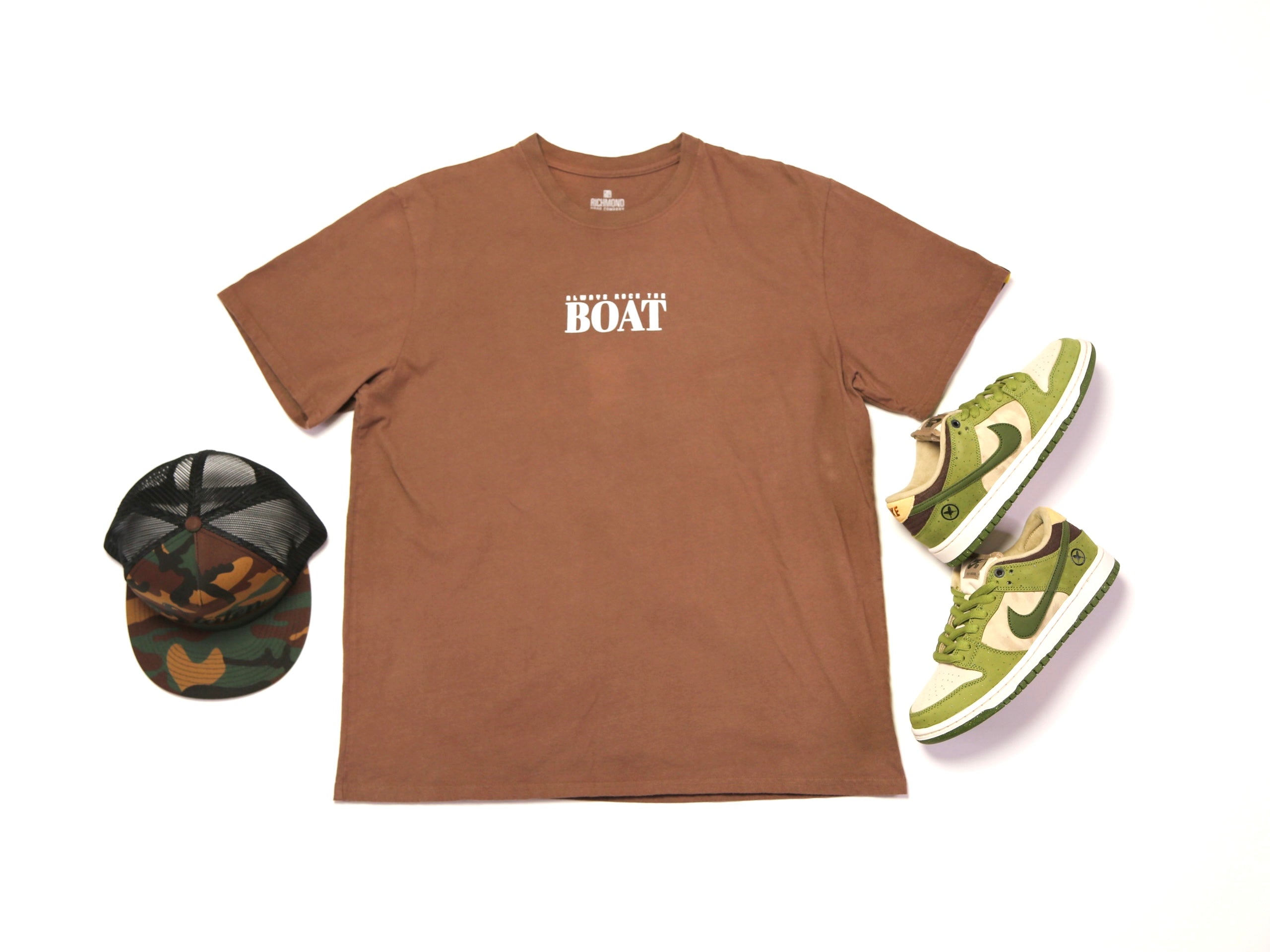 Always Rock The Boat T - Chocolate
