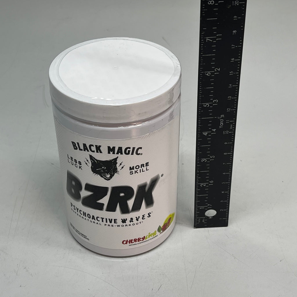 Black Magic BZRK Waves Pre Workout Cherry Lime 25 Servings BB 04/27