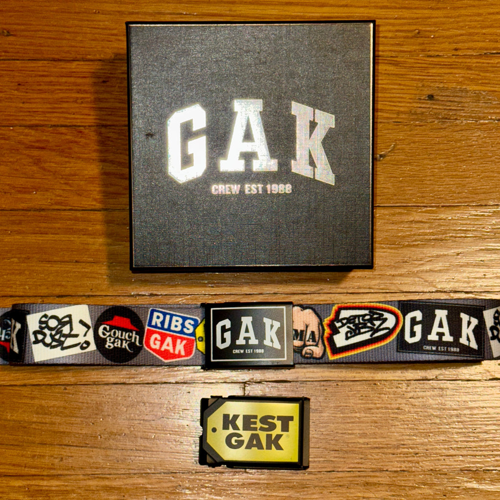 GAK Crew Dual Buckle Belt