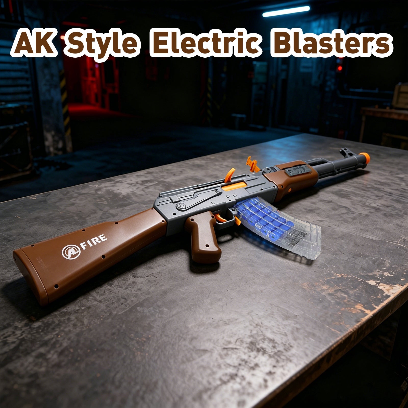 AK Tactical Battle Blaster – Dual Mode Power, 680+ Shots, Built for Backyard Combat