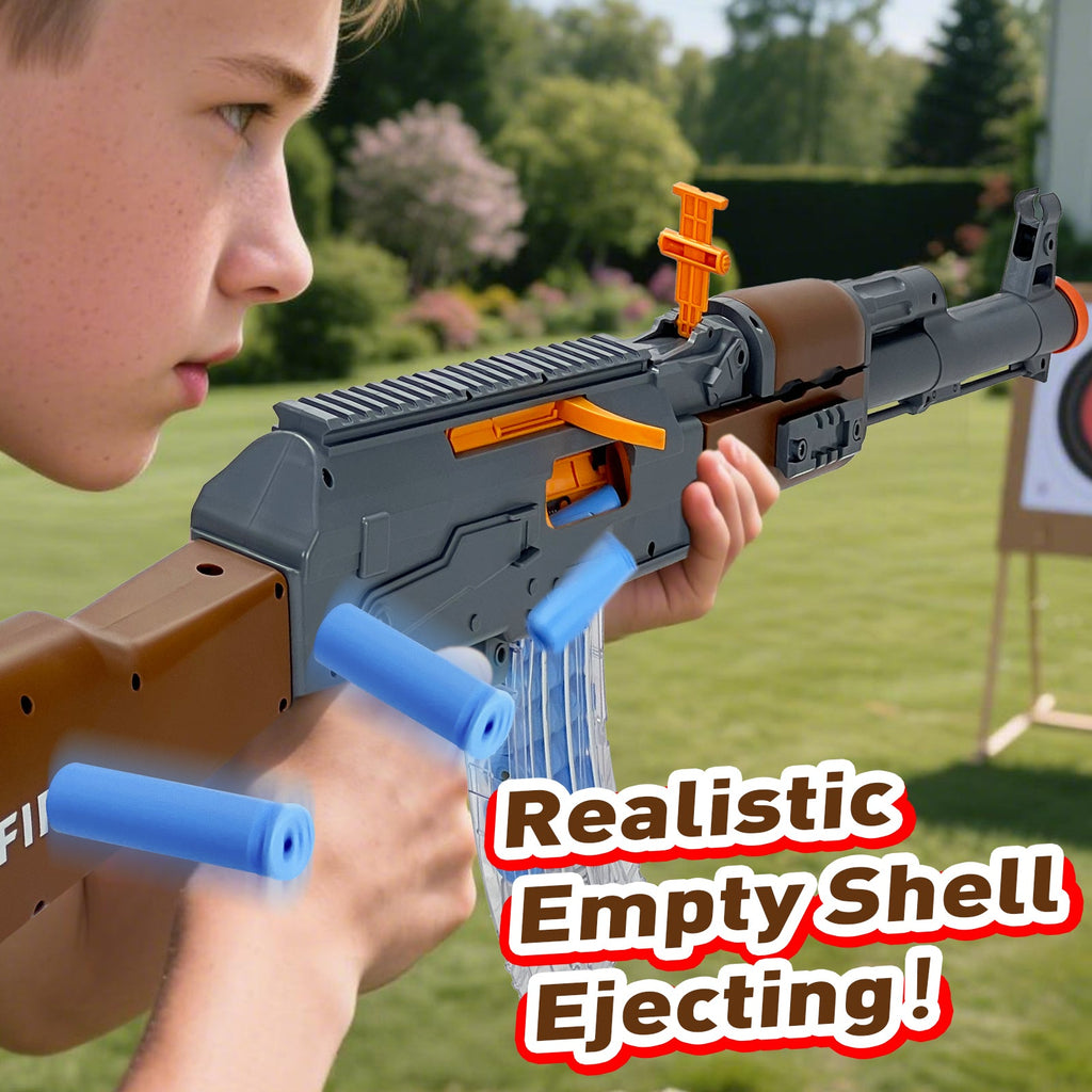 AK Tactical Battle Blaster – Dual Mode Power, 680+ Shots, Built for Backyard Combat