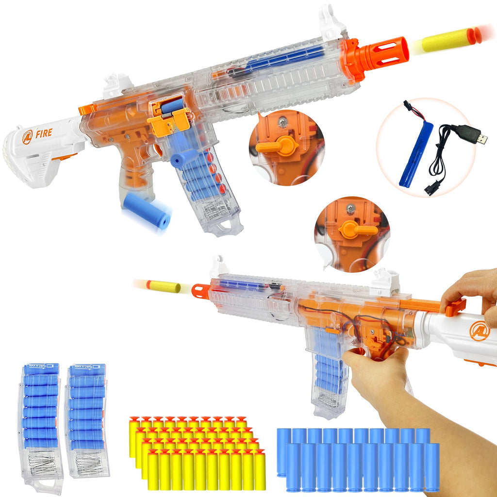 Automatic 416 Toy Gun, Electric Suction Darts Toy Gun, H416 Toy Gun, two shooting modes, for adults, teenagers, holiday gifts, birthday gifts,