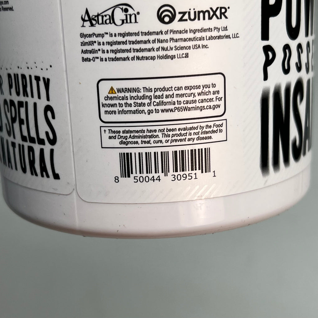 Black Magic BZRK Waves Pre Workout Cherry Lime 25 Servings BB 04/27