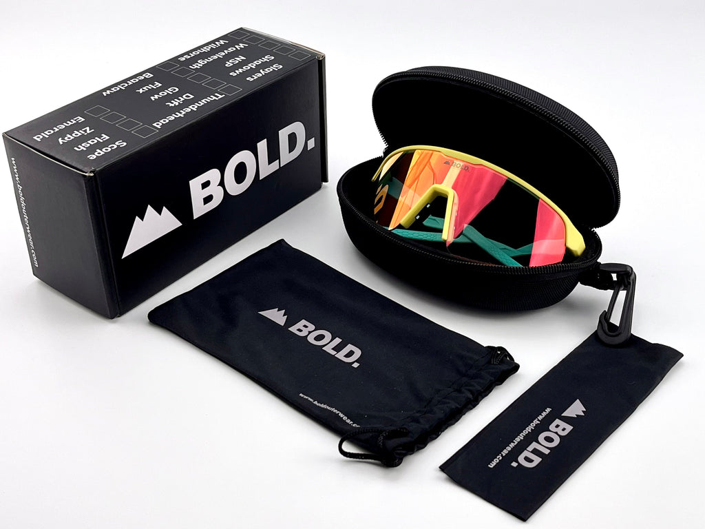 BOLD Flash Photochromic Sunglasses – MTB, Ski, Run & Lifestyle Eyewear