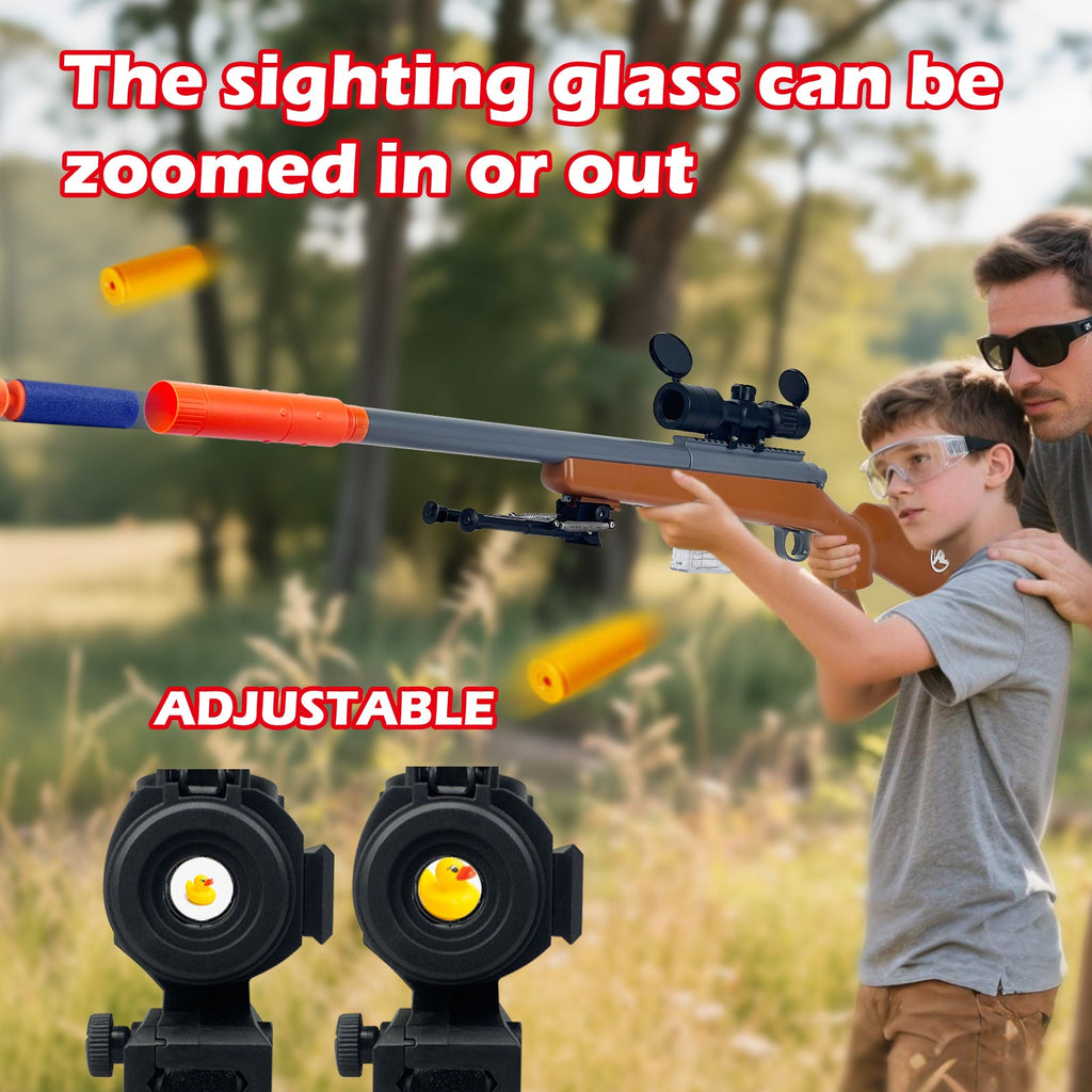 M24 Tactical Sniper Rifle Toy – Realistic Foam Dart Blaster for Backyard Combat Play