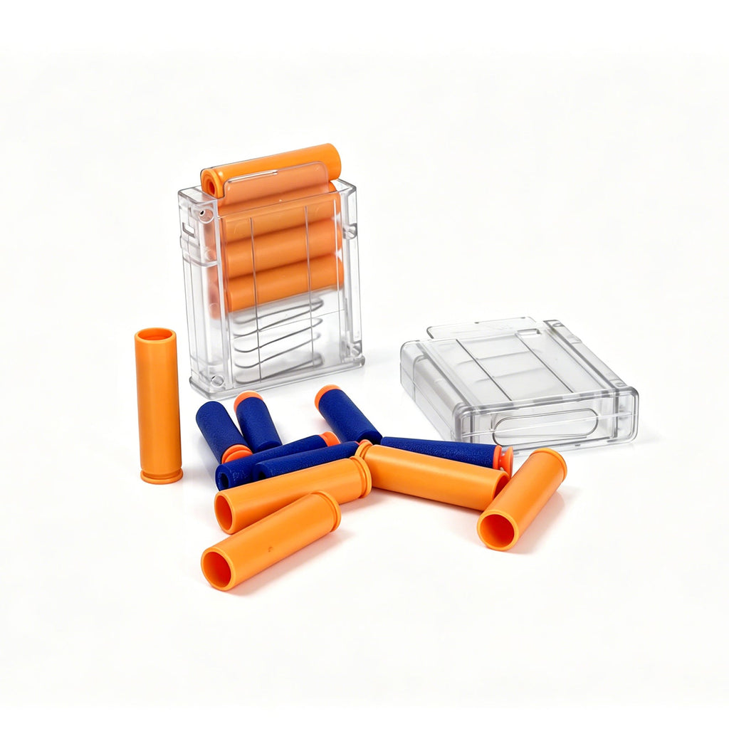 Transparent Magazine (2-Pack) for WAM & M24 Foam Dart Blasters