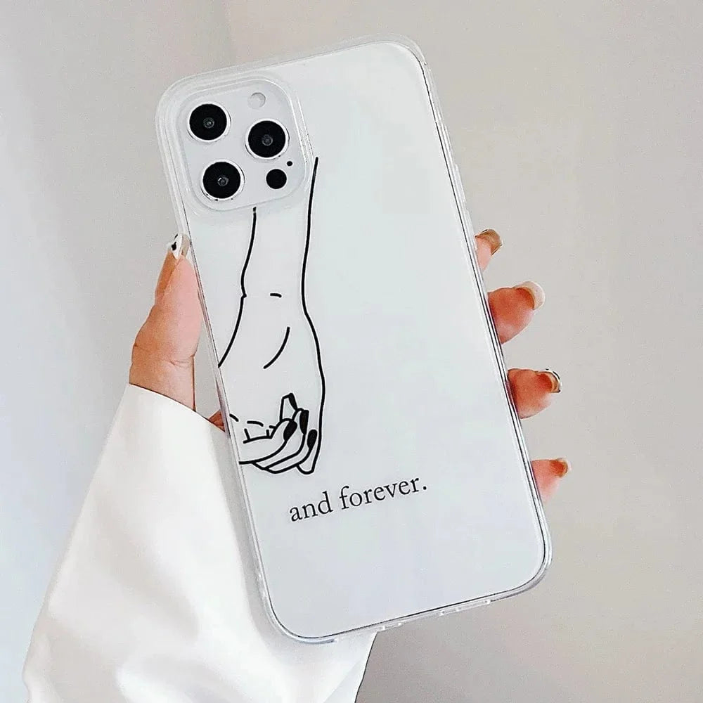 Girls Bff Best Friends Forever Always iPhone Case