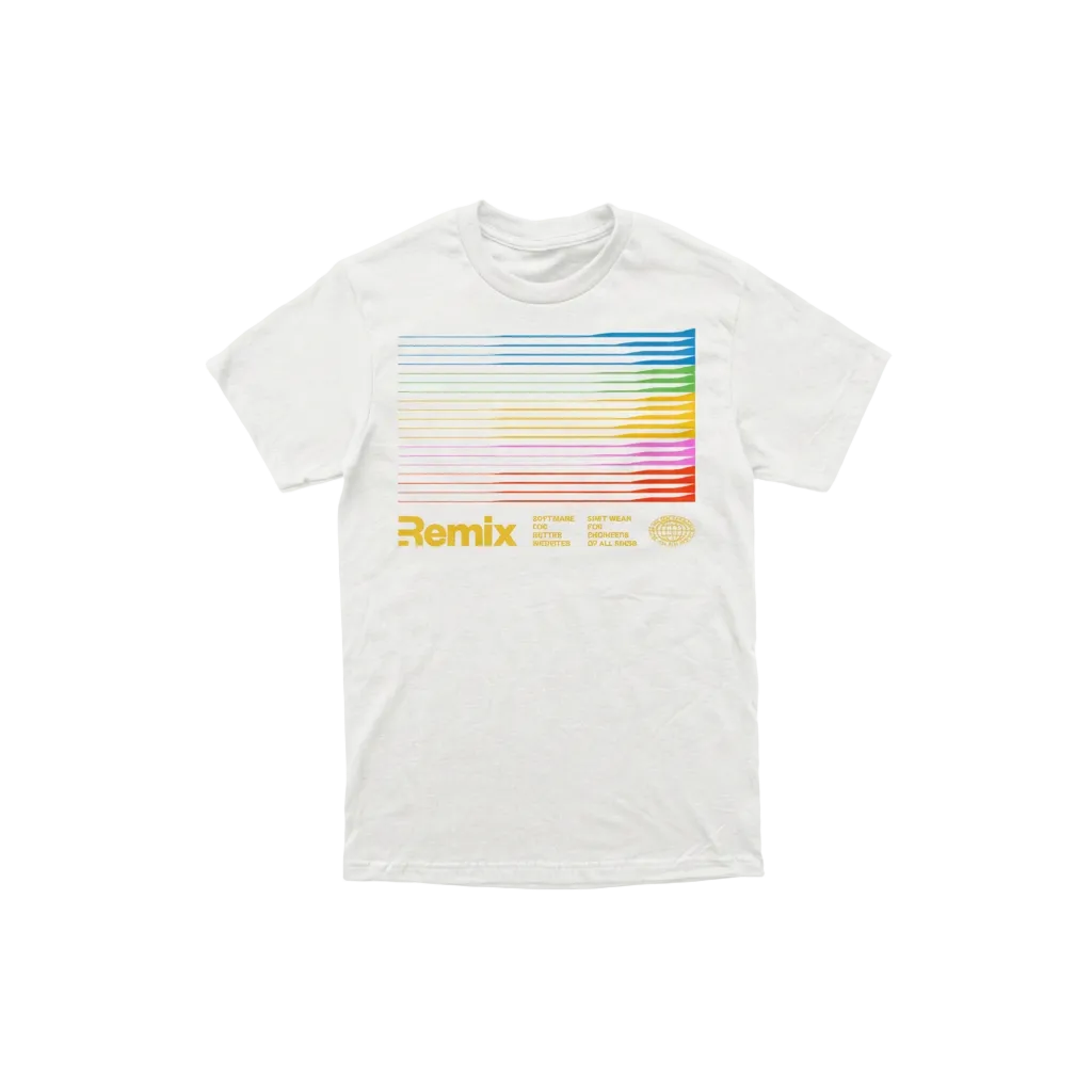 Load in Parallel T-shirt Misprint - White