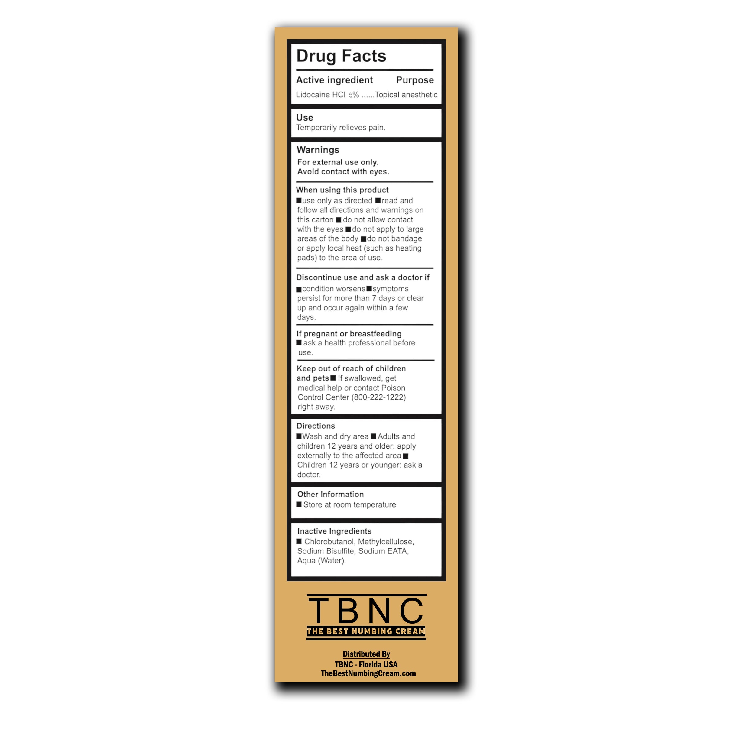 Tattoo Numbing Cream XL - 4 Pack