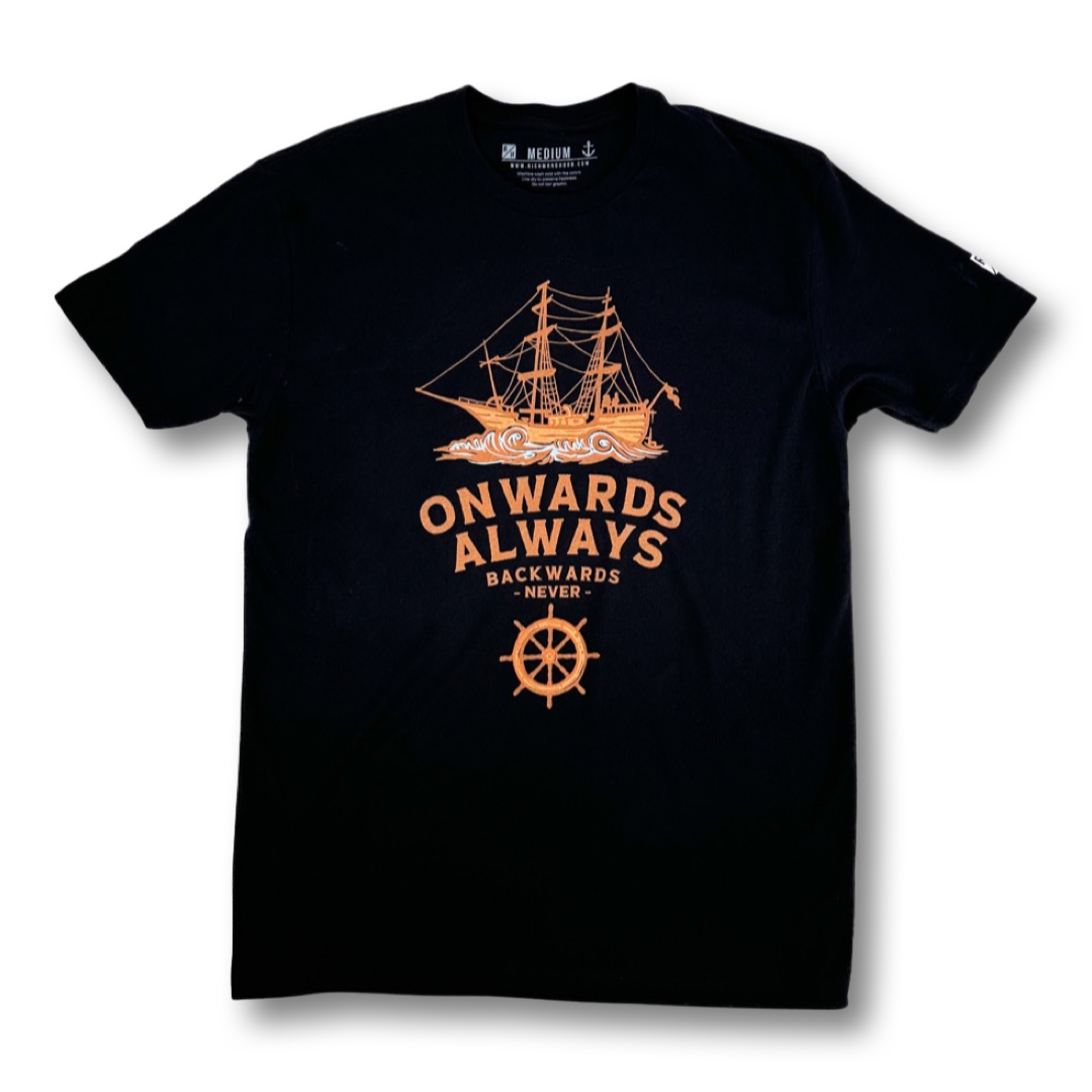 Onwards Always T - Black